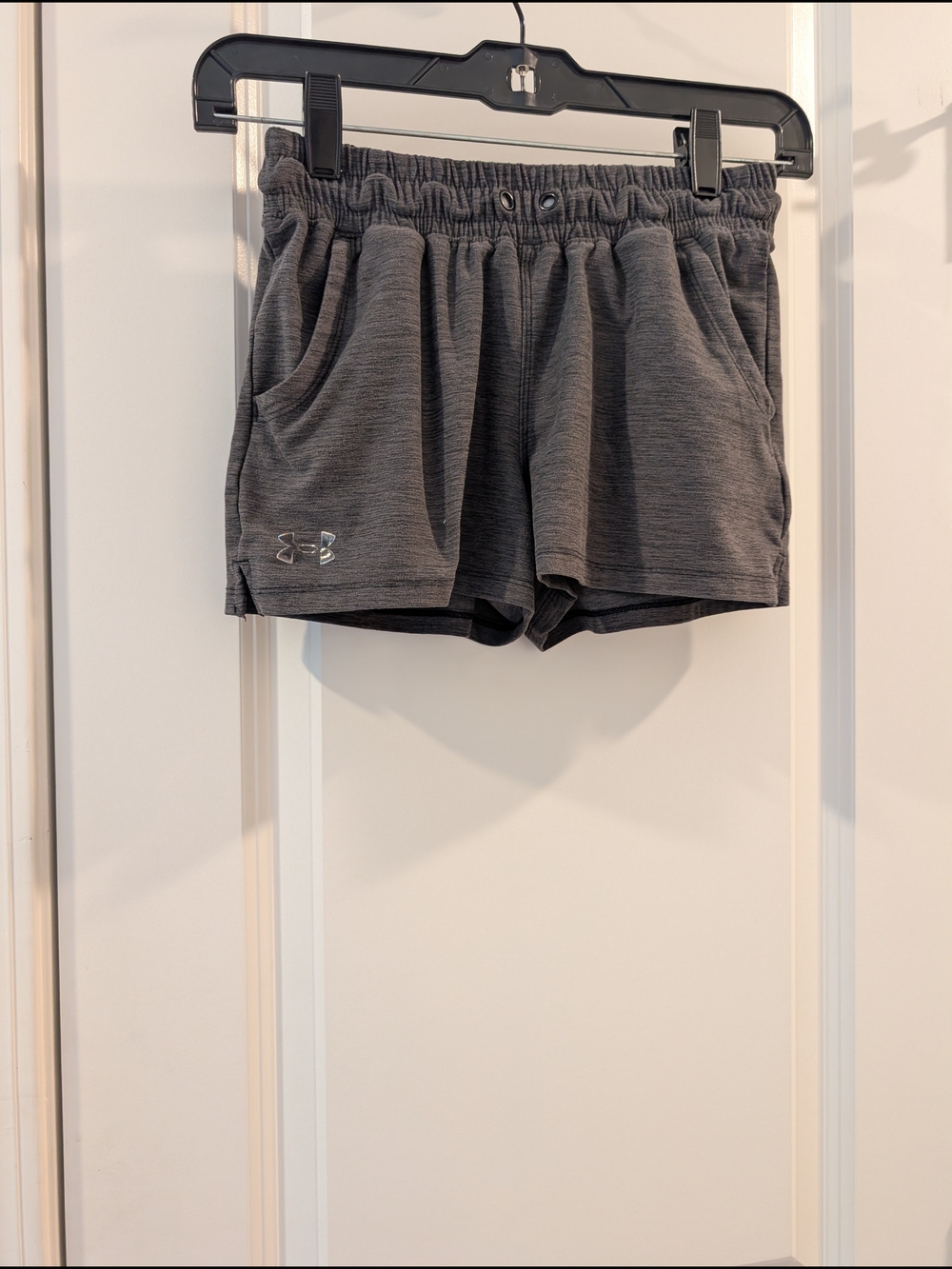 Under Armour Charcoal Gray Performance Athletic Shorts